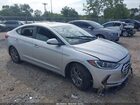 2018 Hyundai Elantra Value Edition Серебряный vin: 5NPD84LF2JH391125