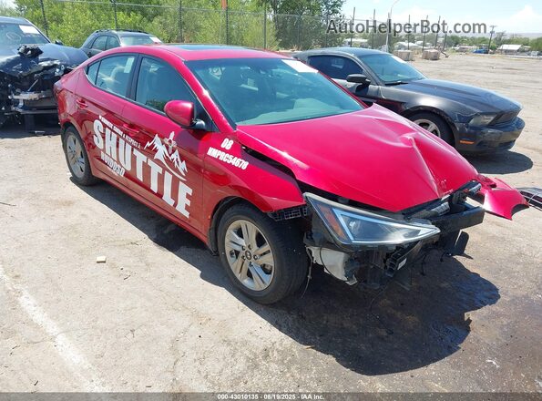 5NPD84LF2LH511007 2020 HYUNDAI ELANTRA Red Front right