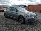 2018 Hyundai Elantra Sel Gray vin: 5NPD84LF3JH304073