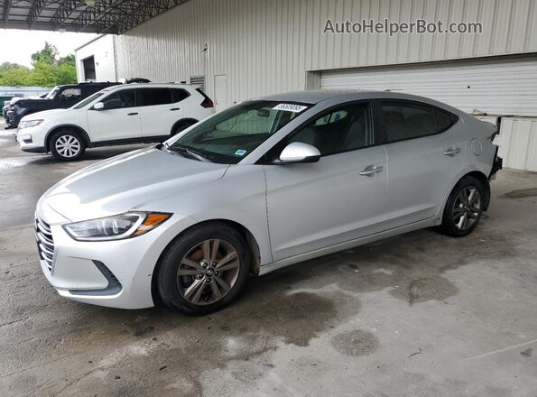 5NPD84LF4JH253991 2018 HYUNDAI ELANTRA Silver Przód lewy