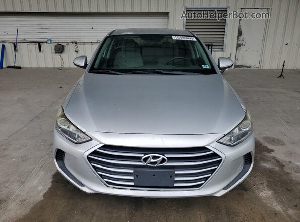 5NPD84LF4JH253991 2018 HYUNDAI ELANTRA Silver Widok z przodu