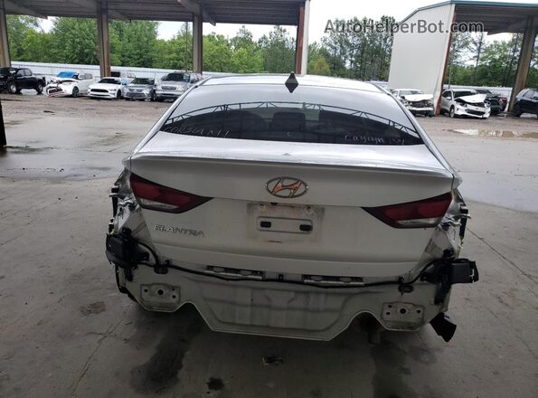 5NPD84LF4JH253991 2018 HYUNDAI ELANTRA Silver Widok z tyłu