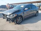 2018 Hyundai Elantra Sel Gray vin: 5NPD84LF4JH357719 2018 Hyundai Elantra Sel Gray vin: 5NPD84LF4JH357719