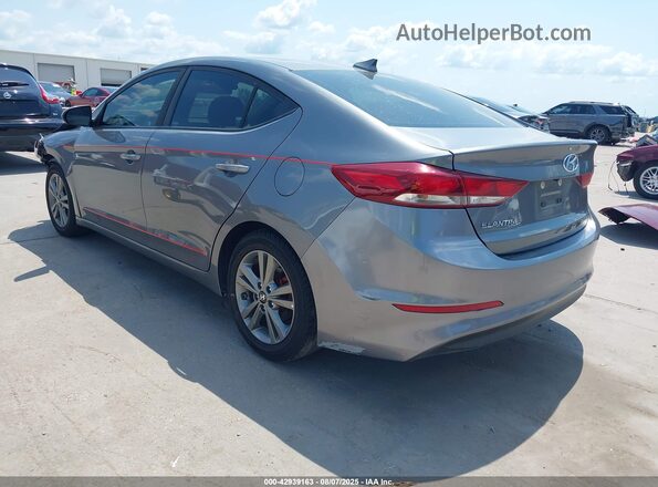 5NPD84LF4JH357719 2018 HYUNDAI ELANTRA Gray Tył lewy