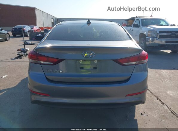 5NPD84LF4JH357719 2018 HYUNDAI ELANTRA Gray 
