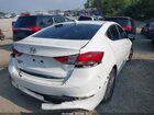 2018 Hyundai Elantra Sel White vin: 5NPD84LF5JH336944