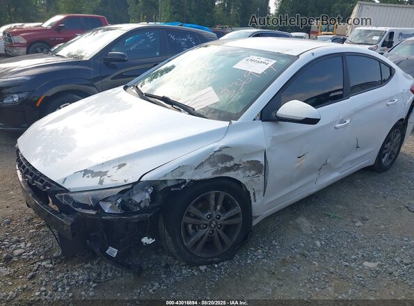 5NPD84LF5JH336944 2018 HYUNDAI ELANTRA White Przód lewy