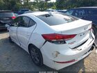 2018 Hyundai Elantra Sel White vin: 5NPD84LF5JH336944