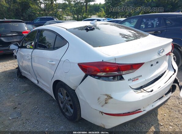 5NPD84LF5JH336944 2018 HYUNDAI ELANTRA White Tył lewy