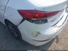 2018 Hyundai Elantra Sel White vin: 5NPD84LF5JH336944