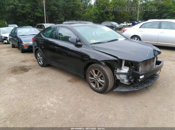 5NPD84LF6JH250669 2018 HYUNDAI ELANTRA Black Front right
