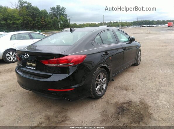 5NPD84LF6JH250669 2018 HYUNDAI ELANTRA Black Rear right