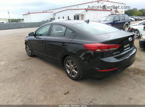 5NPD84LF6JH250669 2018 HYUNDAI ELANTRA Black Rear left
