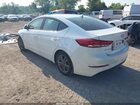 2018 Hyundai Elantra Sel White vin: 5NPD84LF6JH326696