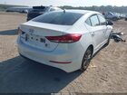 2018 Hyundai Elantra Sel White vin: 5NPD84LF6JH326696