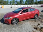 2018 Hyundai Elantra Sel Red vin: 5NPD84LF7JH233735