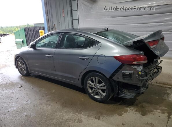 5NPD84LF8JH387287 2018 HYUNDAI ELANTRA Gray Задня ліва чверть