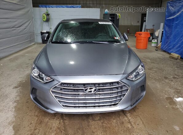 5NPD84LF8JH387287 2018 HYUNDAI ELANTRA Gray Вид спереду