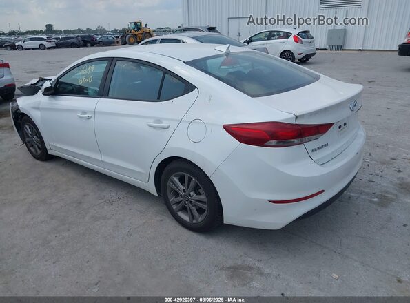 5NPD84LF9JH257759 2018 HYUNDAI ELANTRA White Rear left