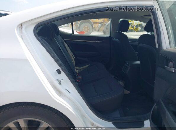 5NPD84LF9JH257759 2018 HYUNDAI ELANTRA White VIN sticker view