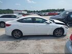 2018 Hyundai Elantra Sel White vin: 5NPD84LF9JH257759