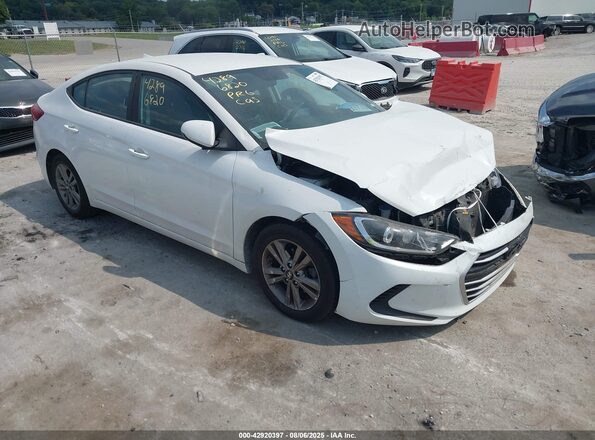 5NPD84LF9JH257759 2018 HYUNDAI ELANTRA White Front right