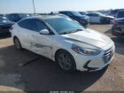 2018 Hyundai Elantra Value Edition White vin: 5NPD84LF9JH320844