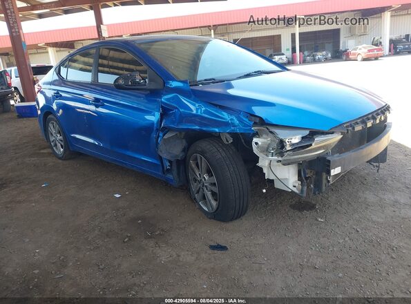 5NPD84LFXHH030753 2017 HYUNDAI ELANTRA Blue წინა მარჯვენა