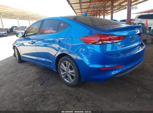 5NPD84LFXHH030753 2017 HYUNDAI ELANTRA Blue უკანა მარცხენა