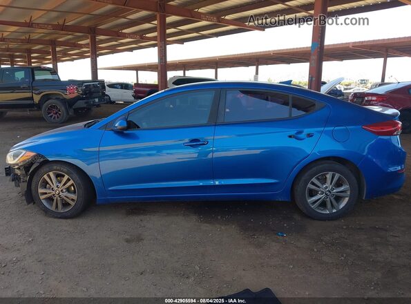 5NPD84LFXHH030753 2017 HYUNDAI ELANTRA Blue სალონის 360-გრადუსიანი ხედი