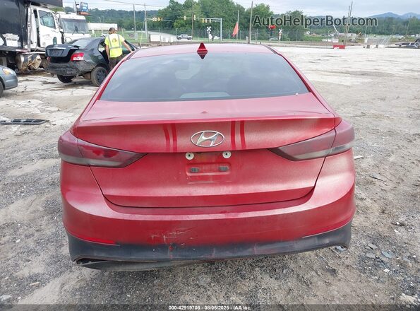 5NPD84LFXJH317581 2018 HYUNDAI ELANTRA Red 