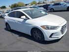 2018 Hyundai Elantra Sel White vin: 5NPD84LFXJH333165