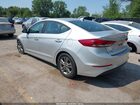 2018 Hyundai Elantra Sel Silver vin: 5NPD84LFXJH360530