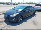 2016 Hyundai Elantra Limited Черный vin: 5NPDH4AE0GH694455