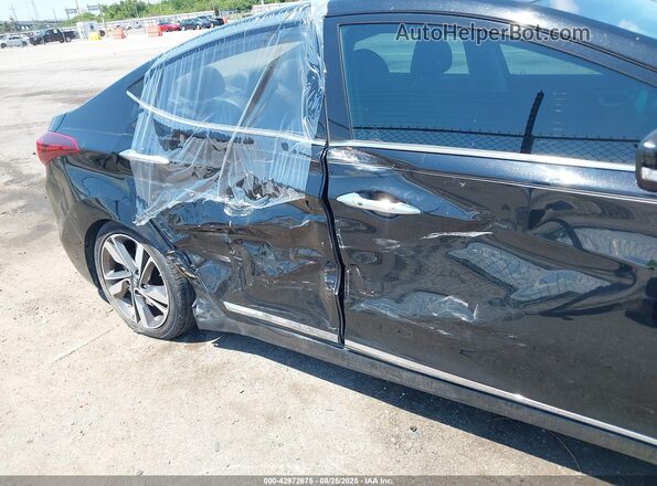 5NPDH4AE0GH694455 2016 HYUNDAI ELANTRA Черный Вид спереди