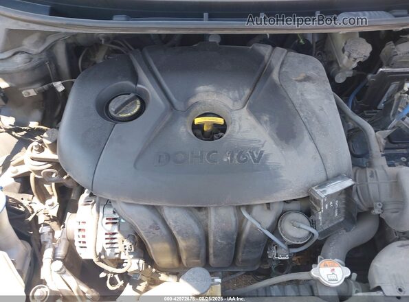 5NPDH4AE0GH694455 2016 HYUNDAI ELANTRA Черный Вид сзади