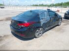 2016 Hyundai Elantra Limited Черный vin: 5NPDH4AE0GH694455
