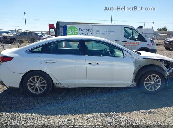 5NPE24AF1JH686466 2018 HYUNDAI SONATA Белый Панорамный вид салона 360°