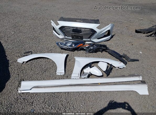5NPE24AF1JH686466 2018 HYUNDAI SONATA Белый Вид щитка приборов