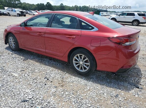 5NPE24AF7JH617622 2018 HYUNDAI SONATA Burgundy Հետևի ձախ