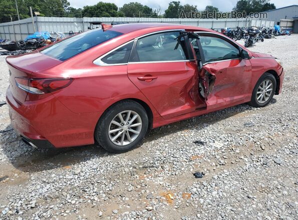 5NPE24AF7JH617622 2018 HYUNDAI SONATA Burgundy Հետևի աջ