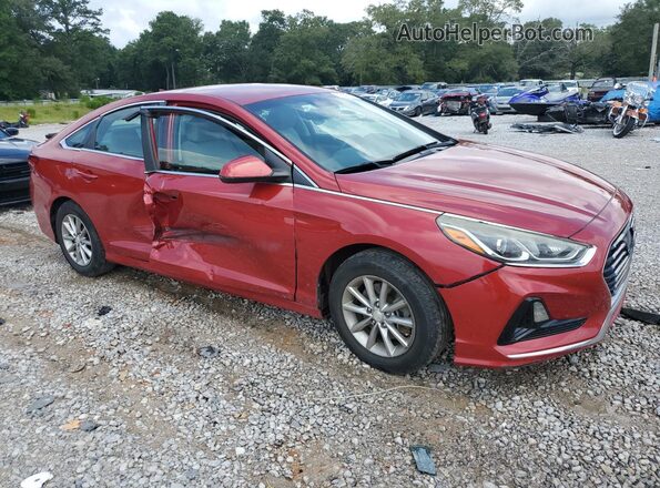 5NPE24AF7JH617622 2018 HYUNDAI SONATA Burgundy Առջևի աջ