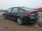 2018 Hyundai Sonata Se Black vin: 5NPE24AF7JH647459