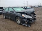 2018 Hyundai Sonata Se Black vin: 5NPE24AF7JH647459