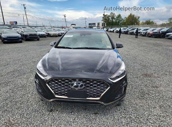 5NPE34AB5JH659832 2018 HYUNDAI SONATA Черный Вид спереди