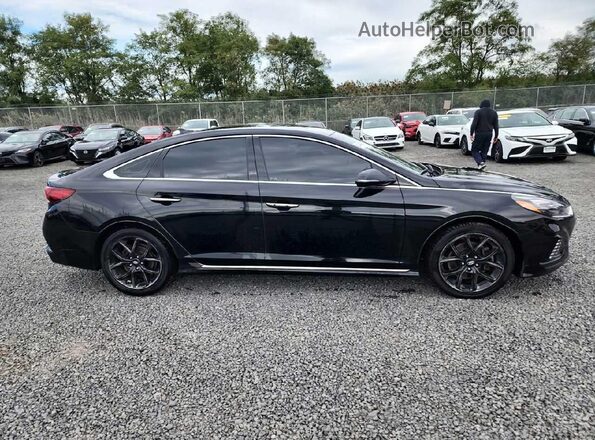 5NPE34AB5JH659832 2018 HYUNDAI SONATA Черный 
