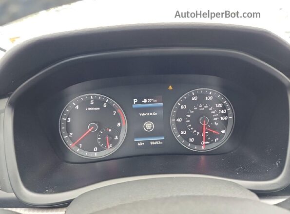 5NPE34AB5JH659832 2018 HYUNDAI SONATA Черный Вид панели приборов