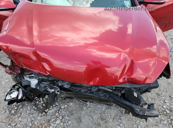 5NPE34AF5JH638594 2018 HYUNDAI SONATA Красный Вид задней части салона