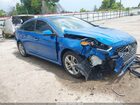 2018 Hyundai Sonata Sport Blue vin: 5NPE34AF5JH642418