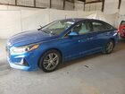 2018 Hyundai Sonata Sport Blue vin: 5NPE34AF8JH635821